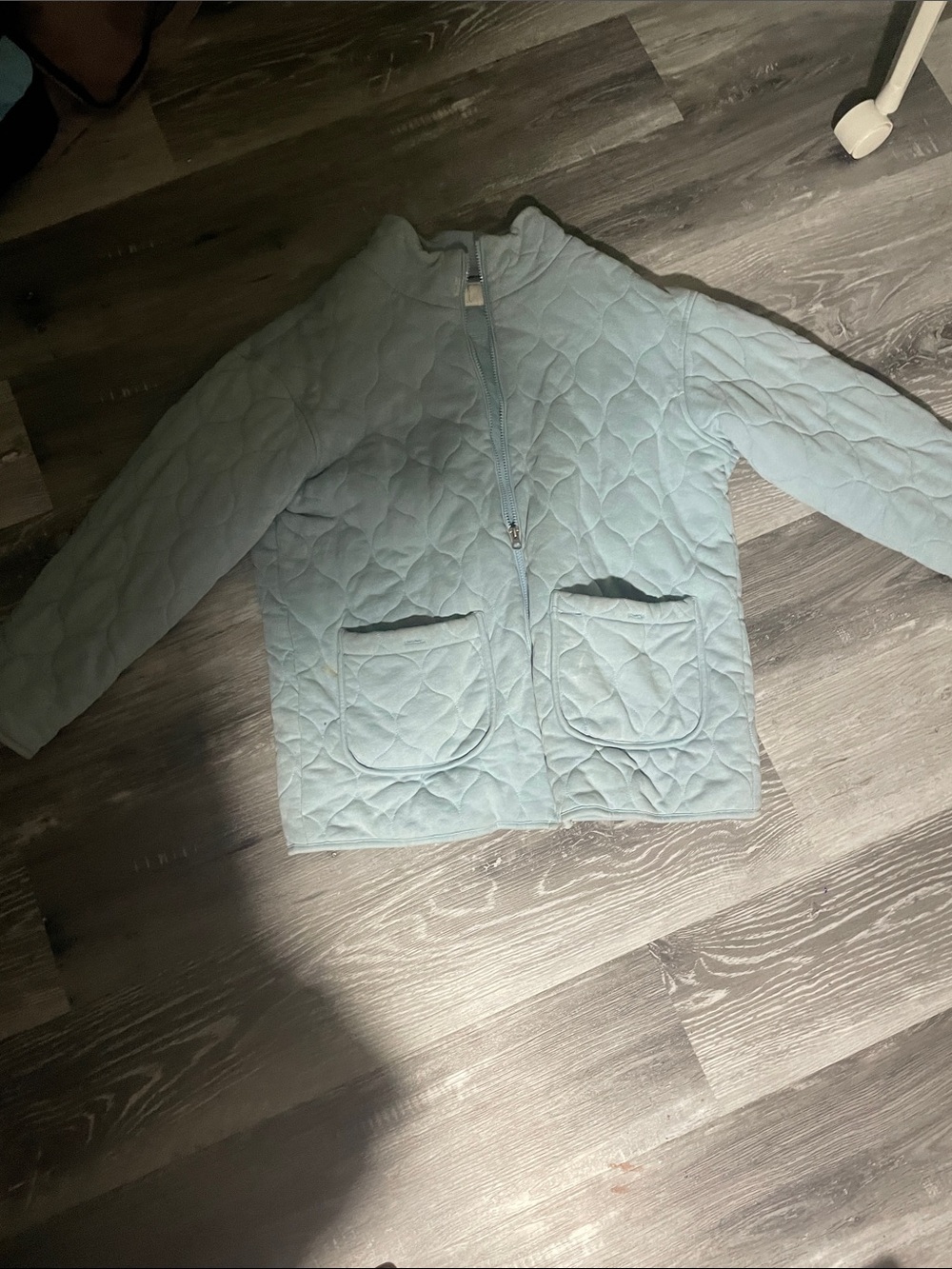 Comfy baby blue winter coat